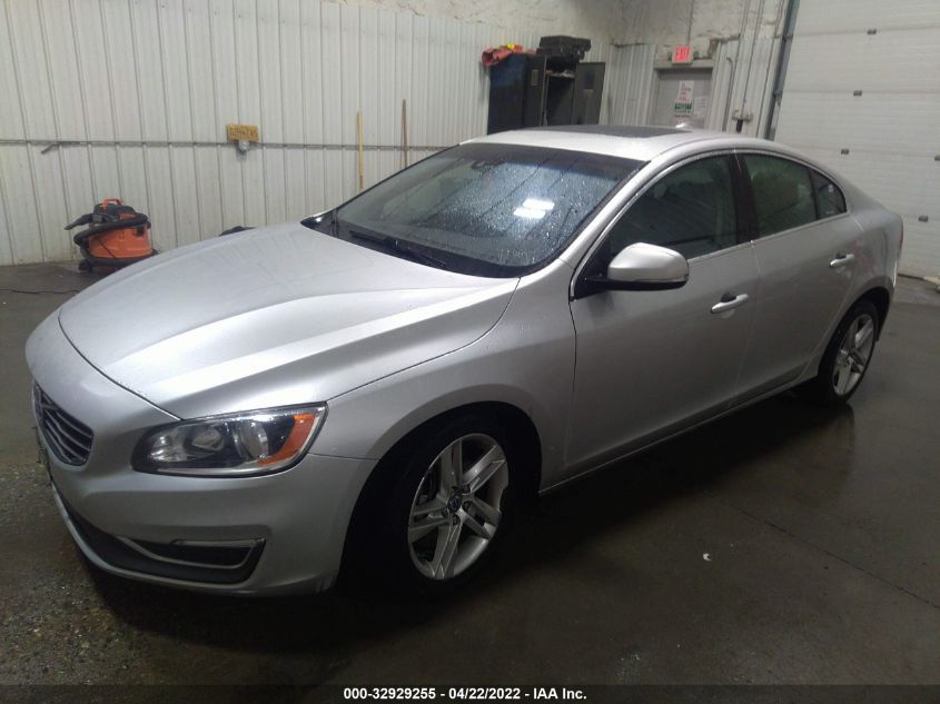 2015 VOLVO S60 T5 PREMIER YV1612TBXF1307849