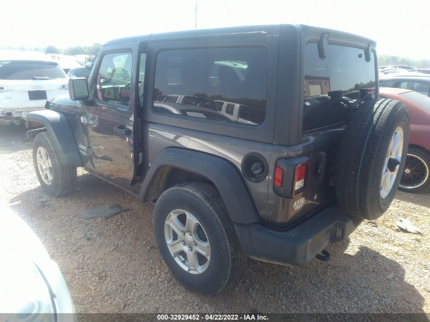 2020 JEEP WRANGLER SPORT S 1C4GJXAG7LW228501