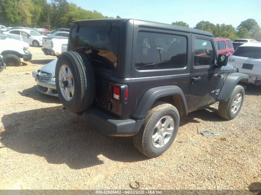2020 JEEP WRANGLER SPORT S 1C4GJXAG7LW228501