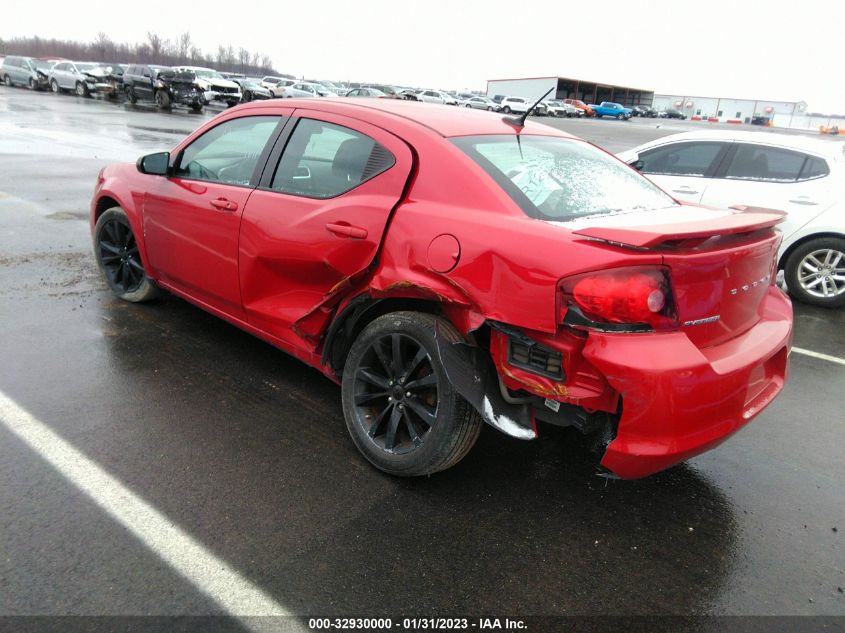 2014 DODGE AVENGER SE 1C3CDZAB7EN222622