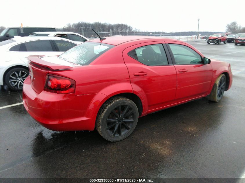 2014 DODGE AVENGER SE 1C3CDZAB7EN222622