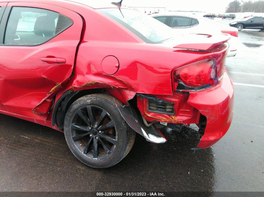 2014 DODGE AVENGER SE 1C3CDZAB7EN222622