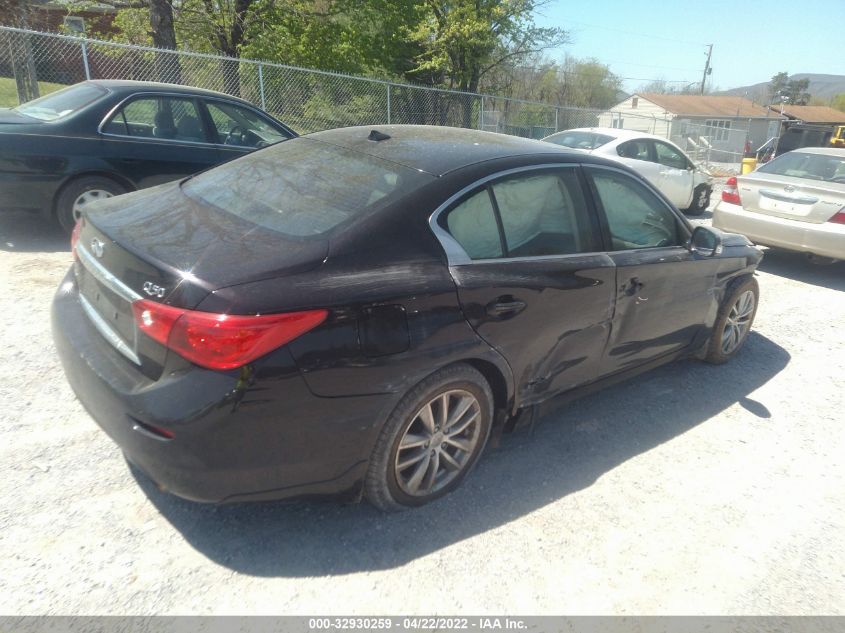 2014 INFINITI Q50 PREMIUM JN1BV7AR4EM687437