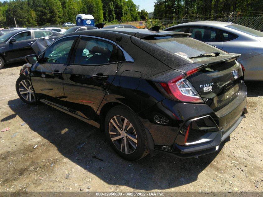 2020 HONDA CIVIC HATCHBACK LX SHHFK7H36LU215950