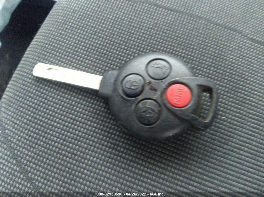 2015 SMART FORTWO PASSION/PURE WMEEJ3BA9FK788253