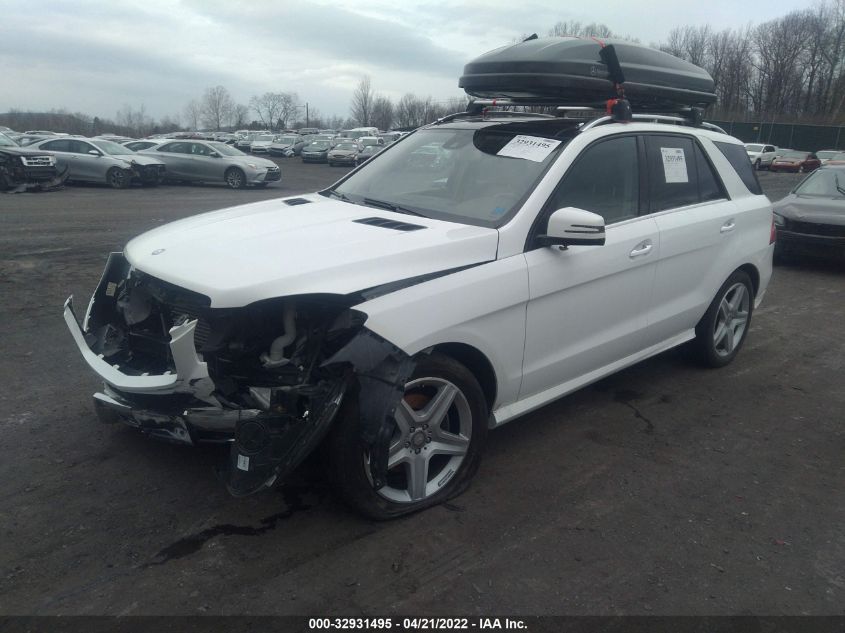 2015 MERCEDES-BENZ M-CLASS ML 350 BLUETEC 4JGDA2EB3FA571419