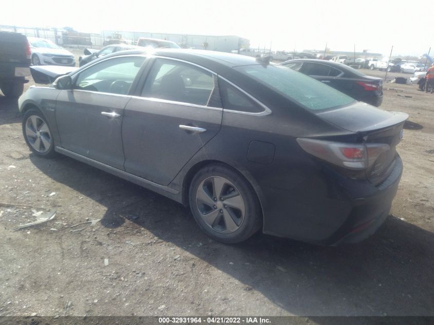 2017 HYUNDAI SONATA HYBRID HYBRID/LIMITED KMHE34L31HA075088