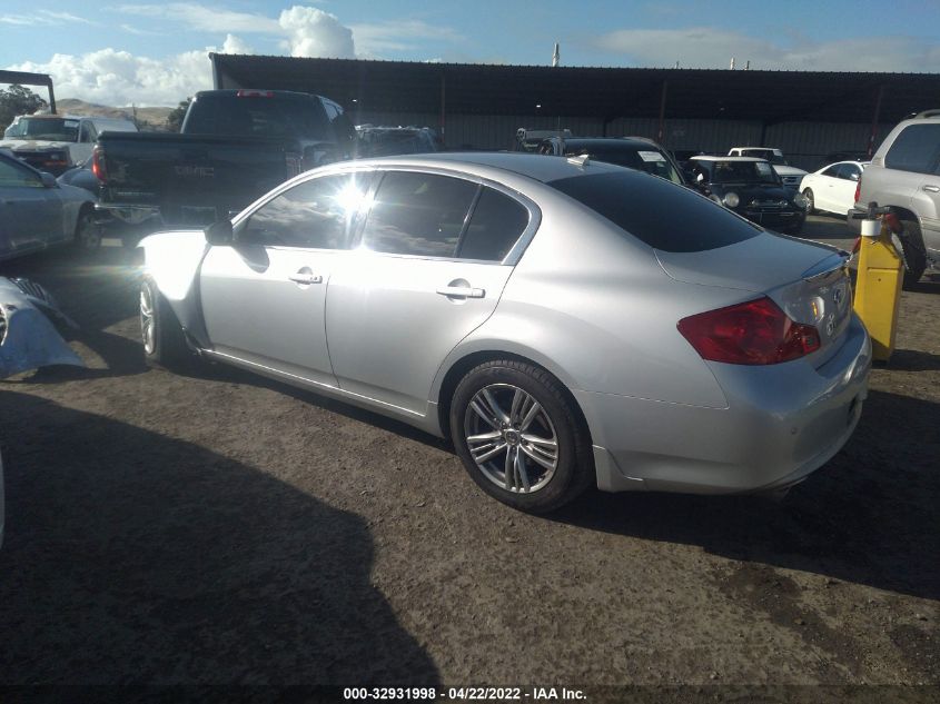 2013 INFINITI G37 SEDAN JOURNEY JN1CV6AP7DM723469