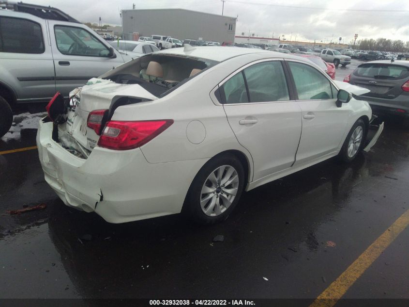 2016 SUBARU LEGACY 2.5I PREMIUM 4S3BNAF67G3022288