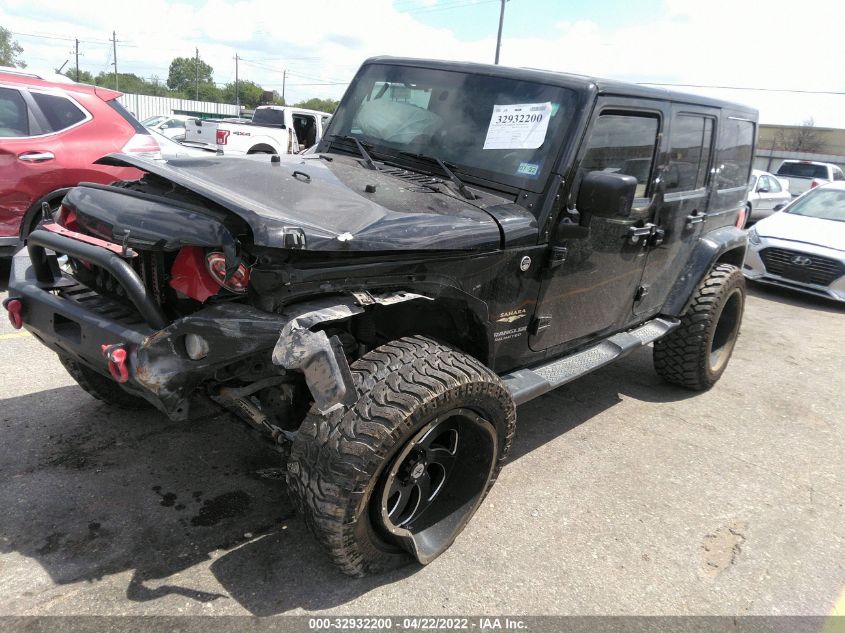2015 JEEP WRANGLER UNLIMITED SAHARA 1C4HJWEG7FL730214