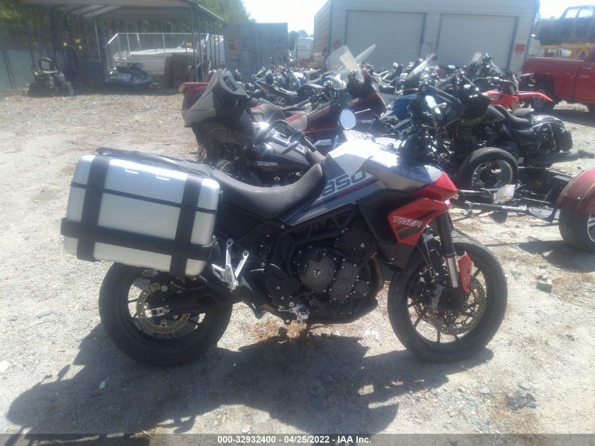 2021 TRIUMPH MOTORCYCLE TIGER 850 SPORT SMTE68DG4MTAE0774