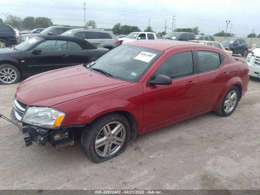 2013 DODGE AVENGER SE V6 1C3CDZAG2DN689568