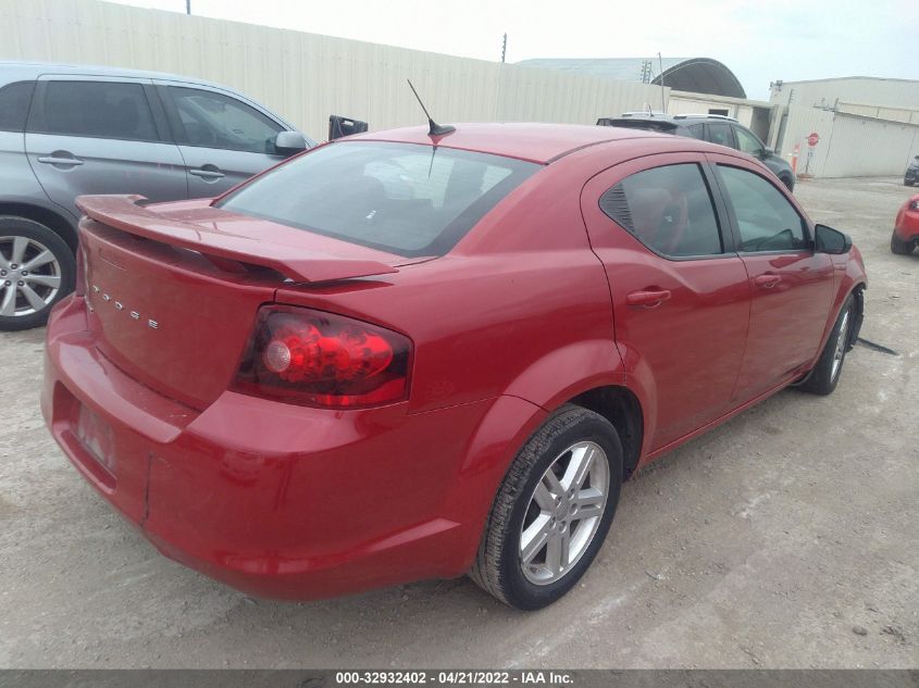 2013 DODGE AVENGER SE V6 1C3CDZAG2DN689568