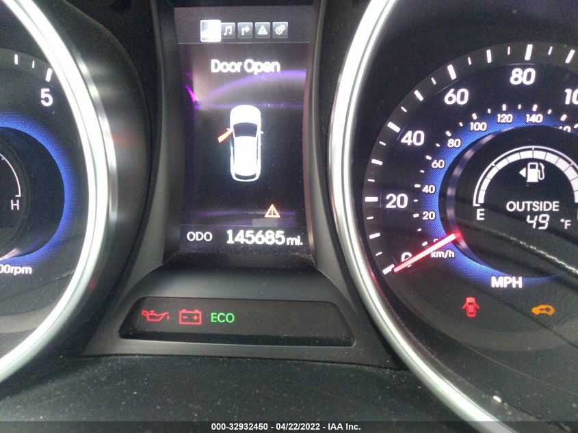 2015 HYUNDAI SANTA FE GLS KM8SRDHFXFU094934