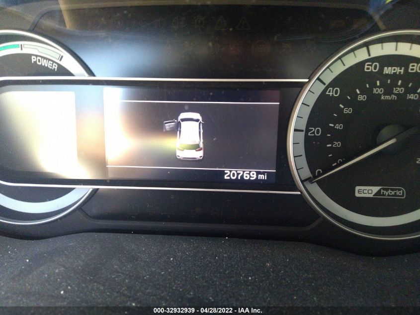 2020 KIA NIRO LXS KNDCB3LC9L5375701
