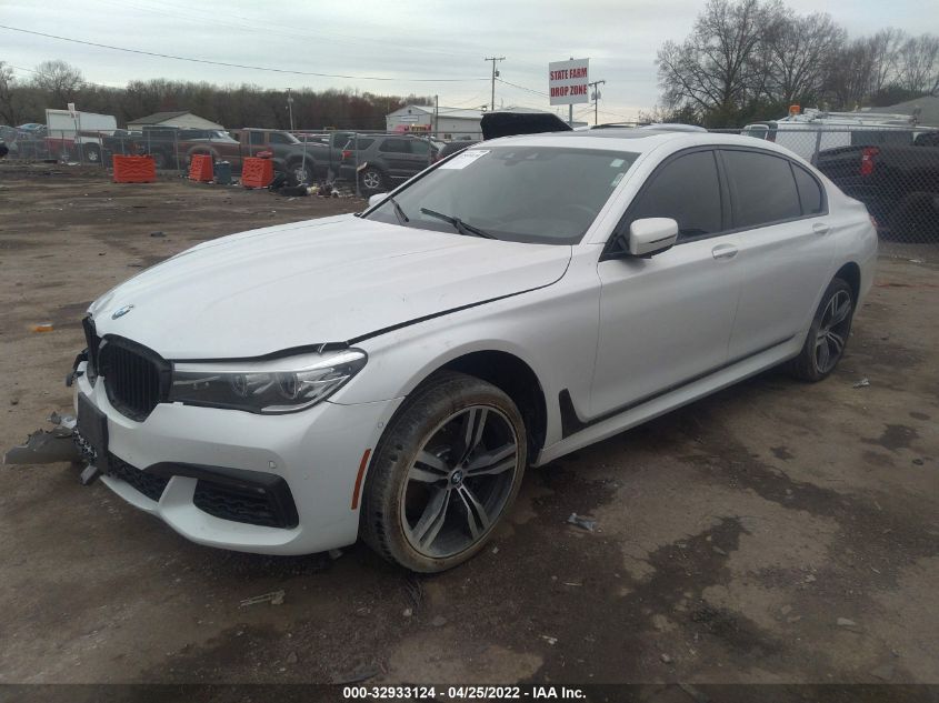 2016 BMW 7 SERIES 740I WBA7E2C57GG548076