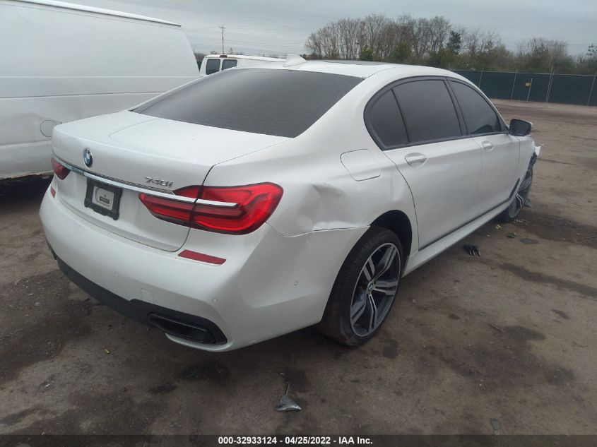 2016 BMW 7 SERIES 740I WBA7E2C57GG548076