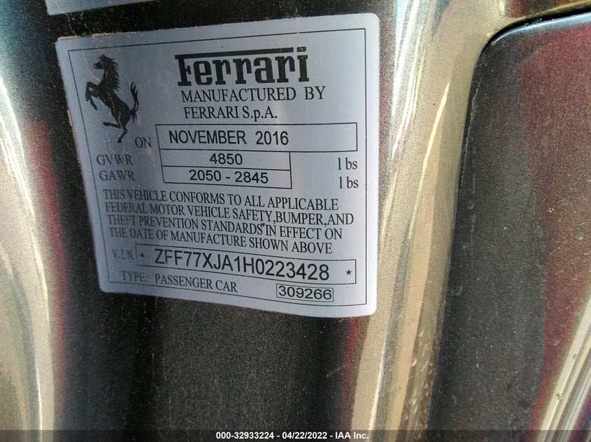 Photo 9 of 11 — 2017 Ferrari California T