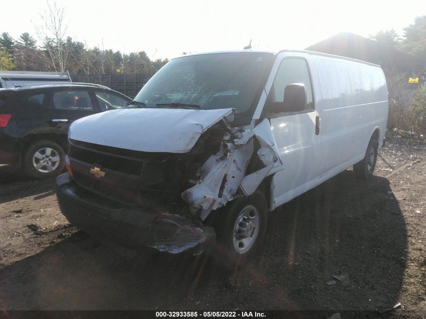 2014 CHEVROLET EXPRESS CARGO VAN 1GCWGGFA7E1145763
