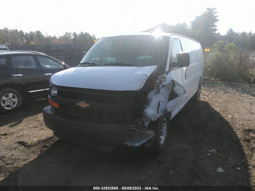 2014 CHEVROLET EXPRESS CARGO VAN 1GCWGGFA7E1145763