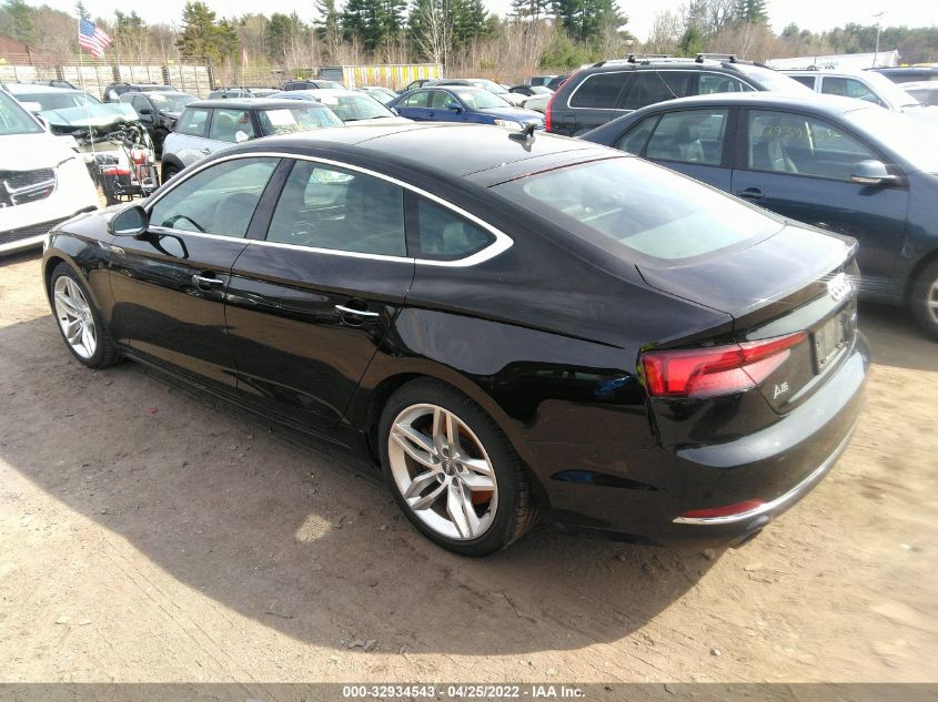 2019 AUDI A5 SPORTBACK PREMIUM WAUANCF5XKA054121