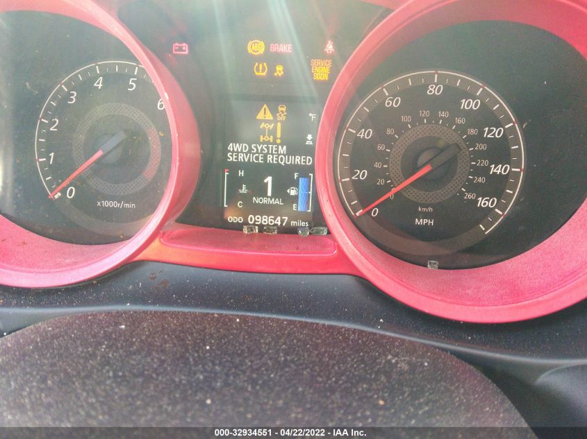 2015 MITSUBISHI LANCER RALLIART JA32V6FVXFU007618