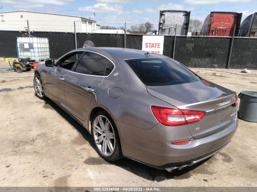 2015 MASERATI QUATTROPORTE S Q4 ZAM56RRA9F1129647