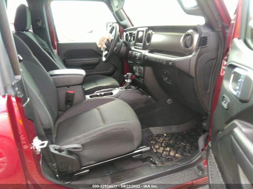 2021 JEEP WRANGLER WILLYS 1C4HJXAG7MW691700