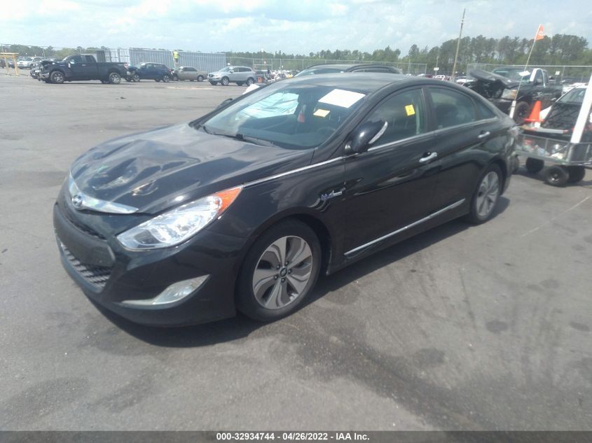 2013 HYUNDAI SONATA HYBRID LIMITED KMHEC4A40DA100553