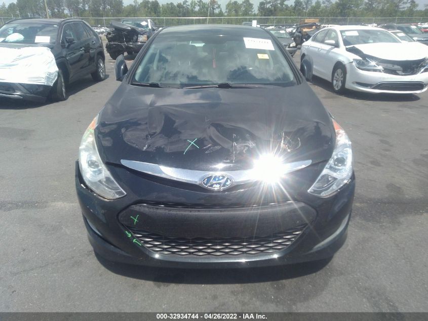 2013 HYUNDAI SONATA HYBRID LIMITED KMHEC4A40DA100553