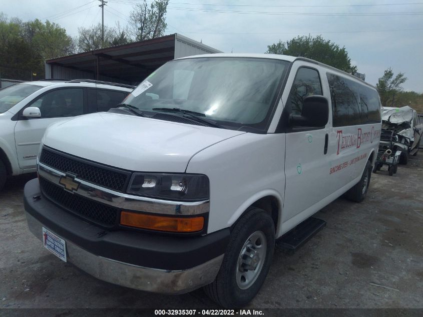 2016 CHEVROLET EXPRESS PASSENGER LT 1GAZGPFG5G1215483