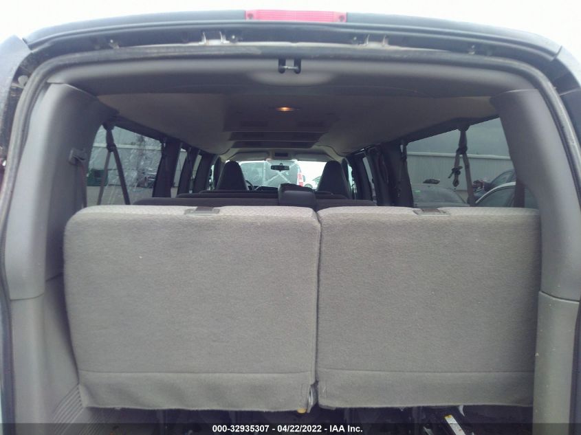 2016 CHEVROLET EXPRESS PASSENGER LT 1GAZGPFG5G1215483