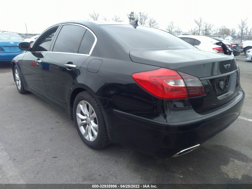 2013 HYUNDAI GENESIS 3.8L KMHGC4DD1DU242543