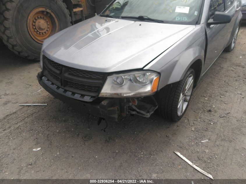 2013 DODGE AVENGER SE 1C3CDZAB6DN536115