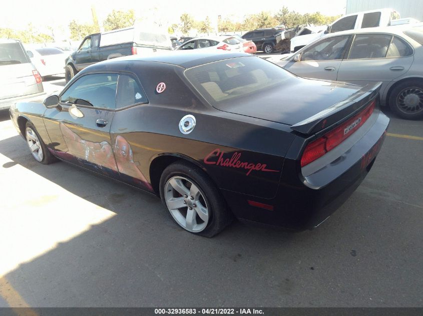 2013 DODGE CHALLENGER SXT 2C3CDYAG3DH670093