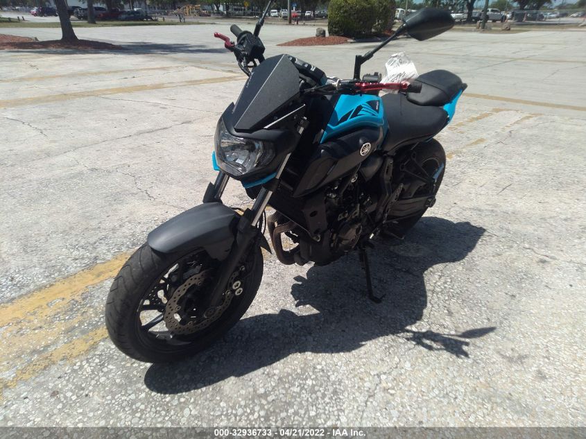 2019 YAMAHA MT07 JYARM27E3KA005310