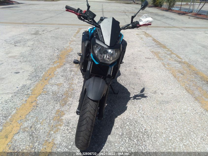 2019 YAMAHA MT07 JYARM27E3KA005310