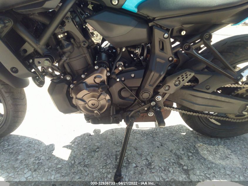 2019 YAMAHA MT07 JYARM27E3KA005310
