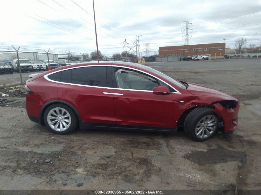 2018 TESLA MODEL X 75D 5YJXCAE2XJF109252