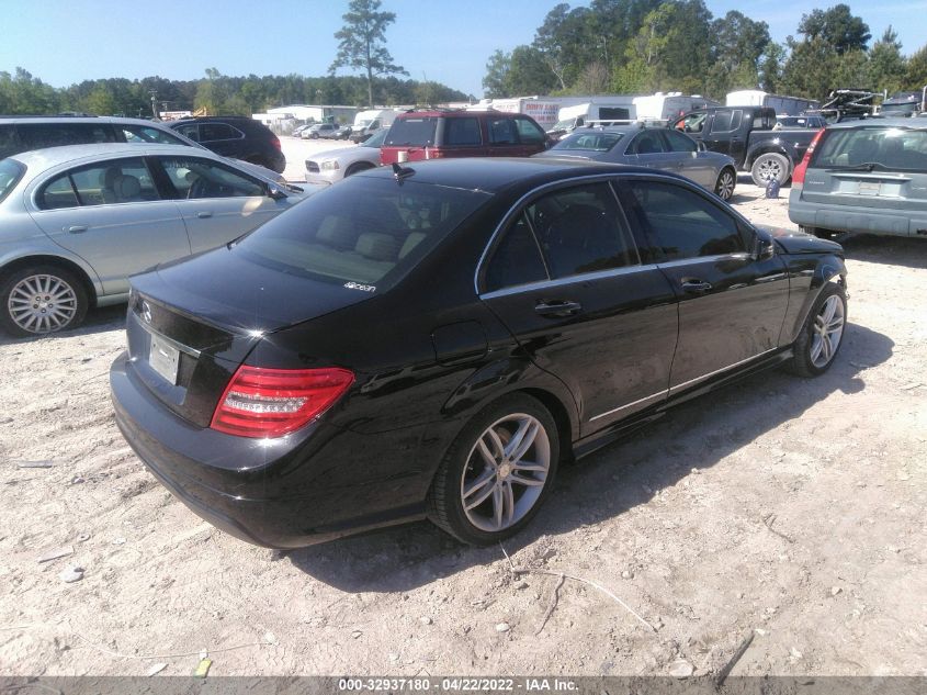 2014 MERCEDES-BENZ C-CLASS C 250 LUXURY WDDGF4HBXEG232913