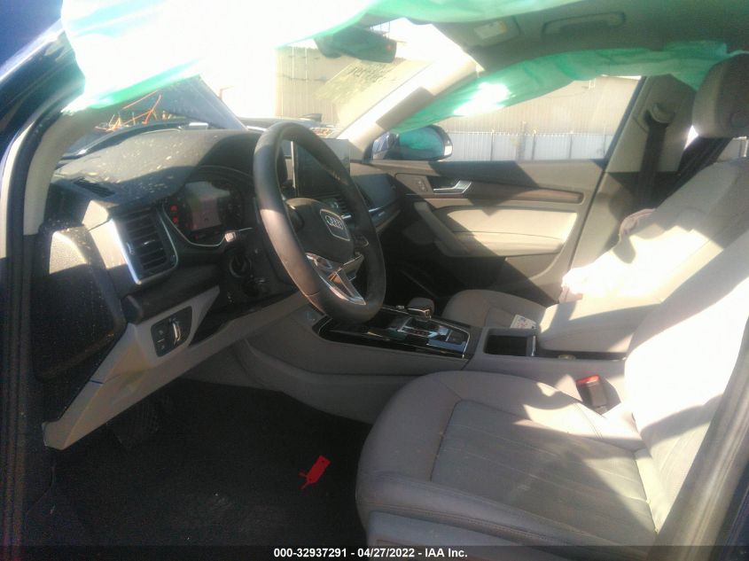 2021 AUDI Q5 PREMIUM PLUS WA1BAAFY2M2091592