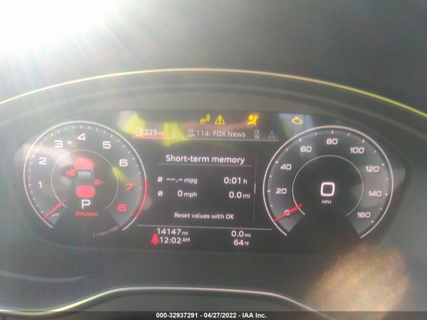 2021 AUDI Q5 PREMIUM PLUS WA1BAAFY2M2091592