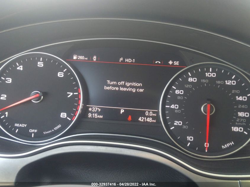 2018 AUDI A6 PREMIUM WAUF8AFC5JN063610