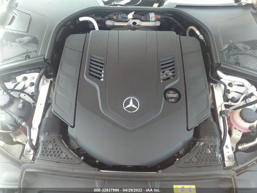 2022 MERCEDES-BENZ S-CLASS S 580 W1K6G7GB1NA105563