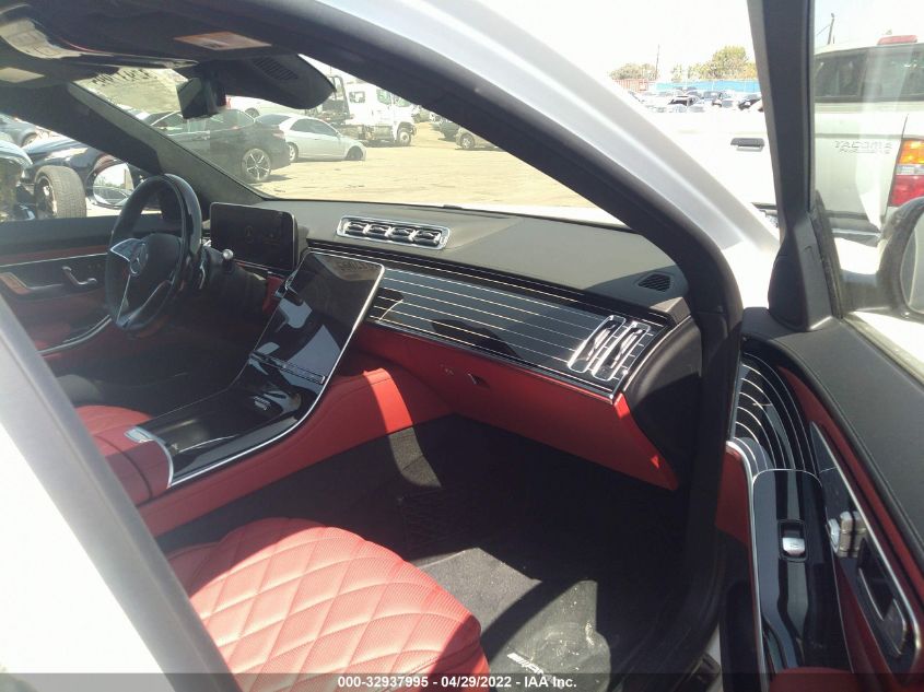 2022 MERCEDES-BENZ S-CLASS S 580 W1K6G7GB1NA105563