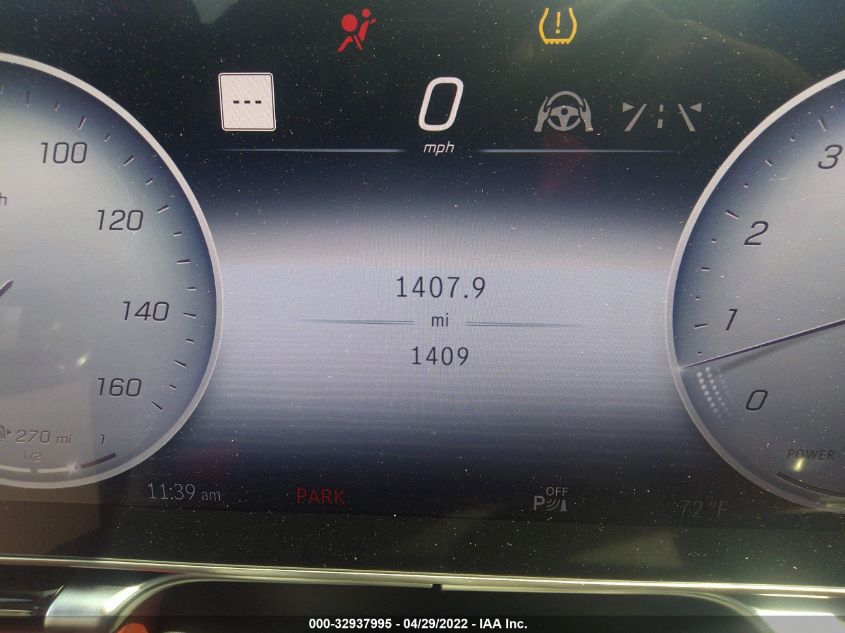 2022 MERCEDES-BENZ S-CLASS S 580 W1K6G7GB1NA105563