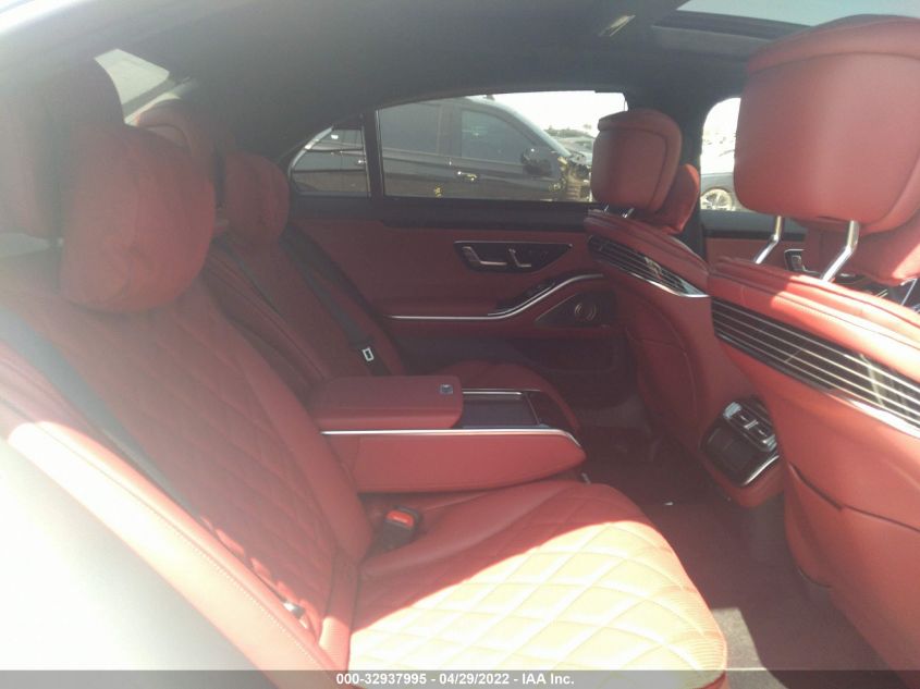 2022 MERCEDES-BENZ S-CLASS S 580 W1K6G7GB1NA105563