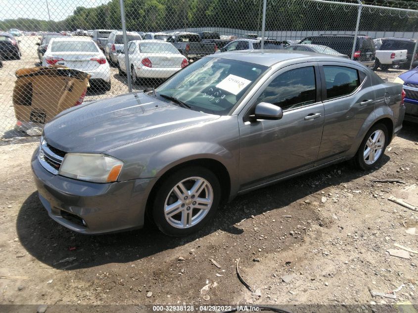 2013 DODGE AVENGER SXT 1C3CDZCB4DN625713