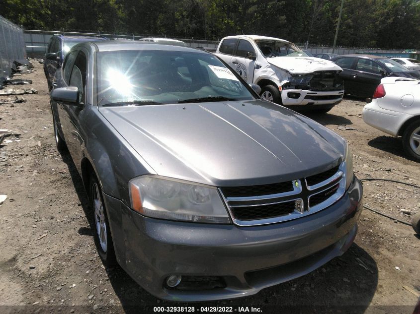 2013 DODGE AVENGER SXT 1C3CDZCB4DN625713