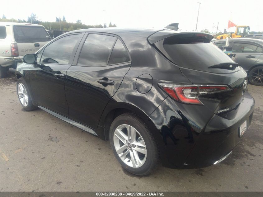 2022 TOYOTA COROLLA HATCHBACK SE JTND4MBE6N3161640